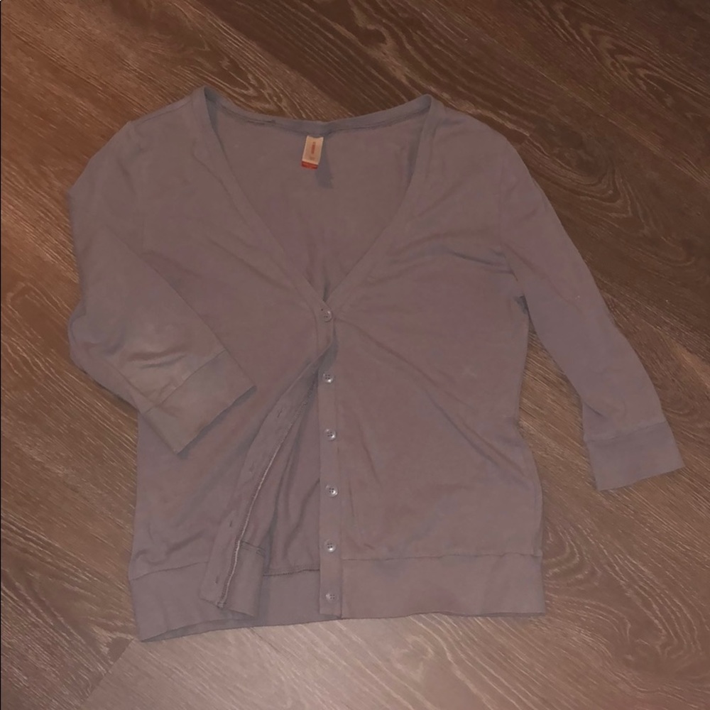 No Boundaries Grey Top